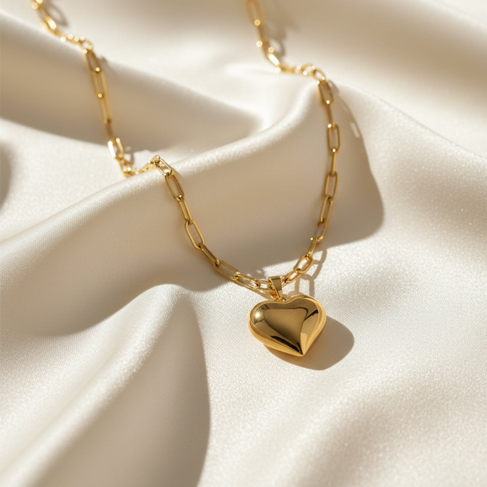 Bold Heart Necklace