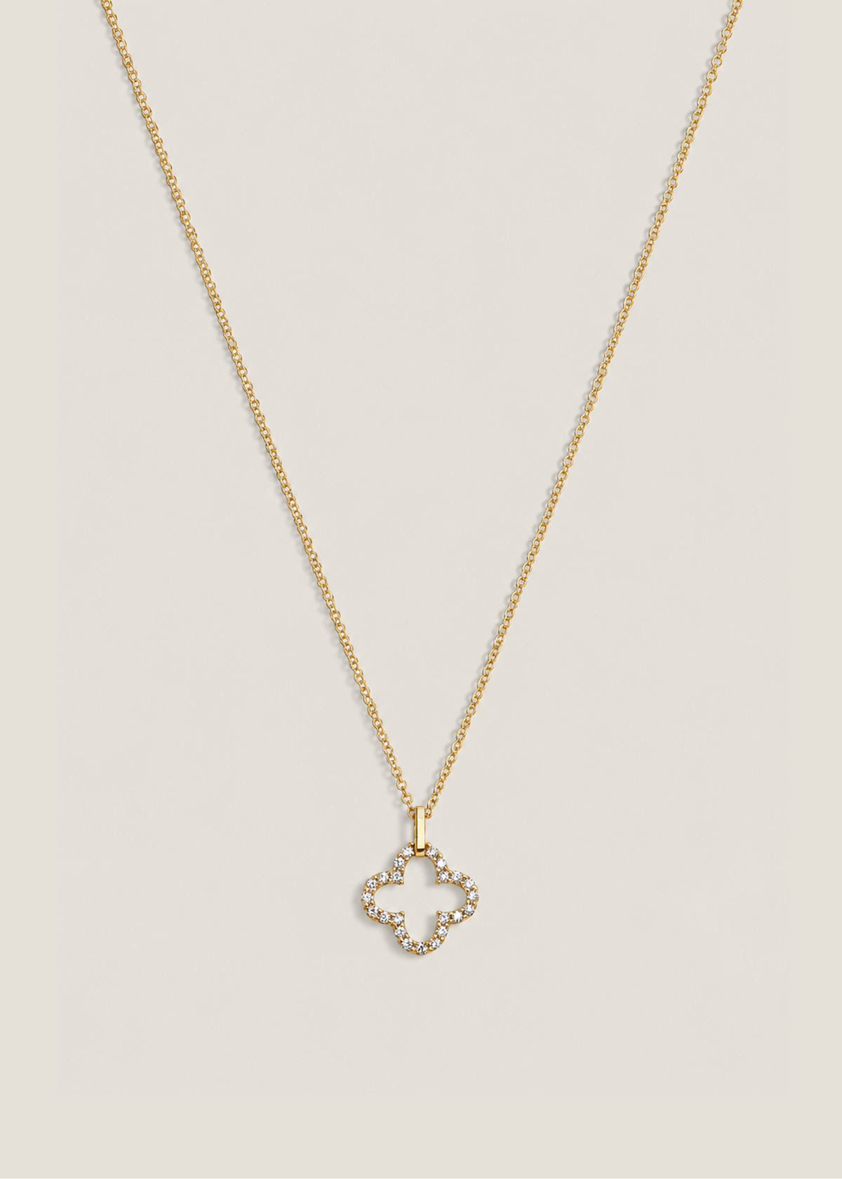 Radiant Clover Necklace
