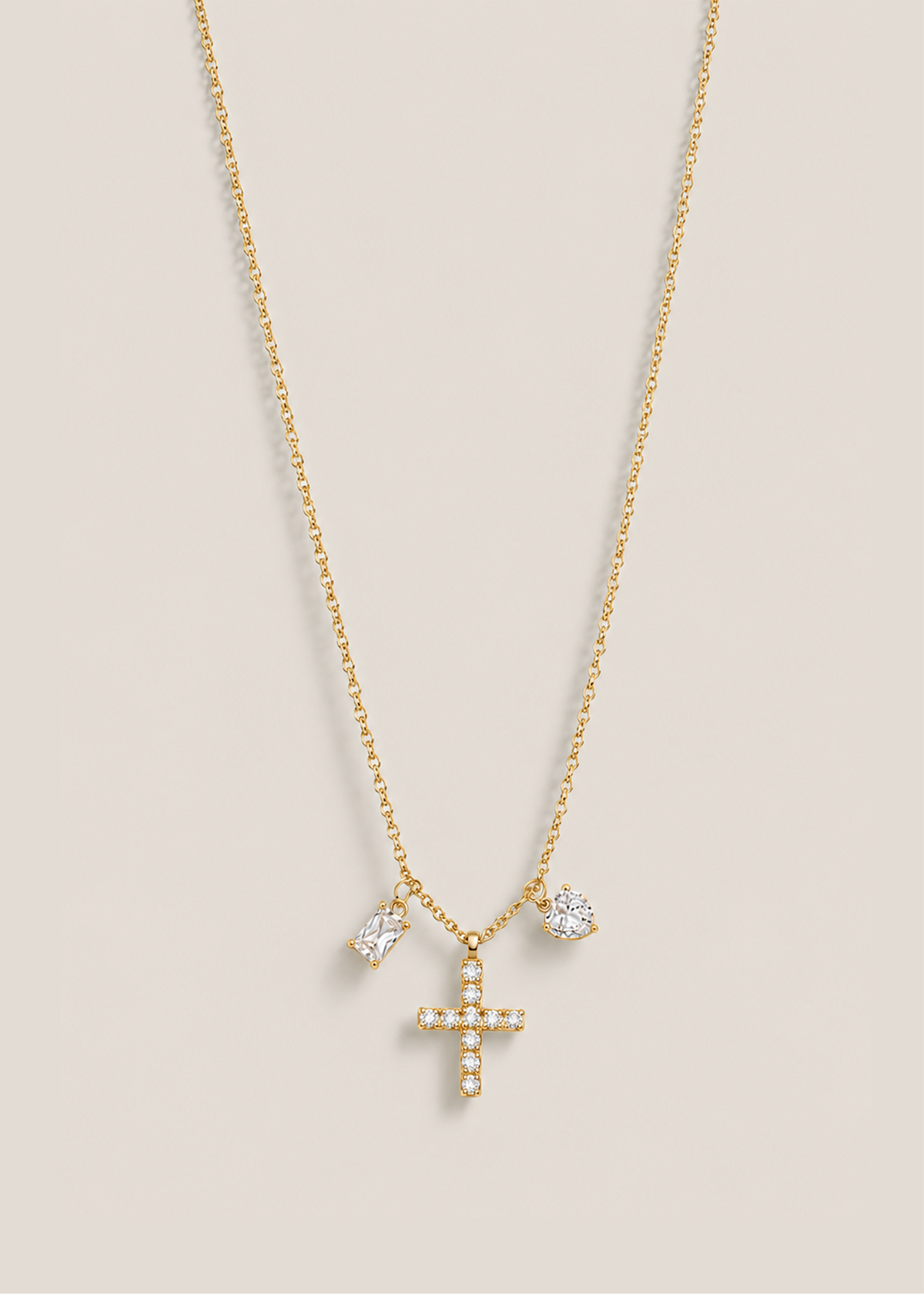 Cross Charm Necklace