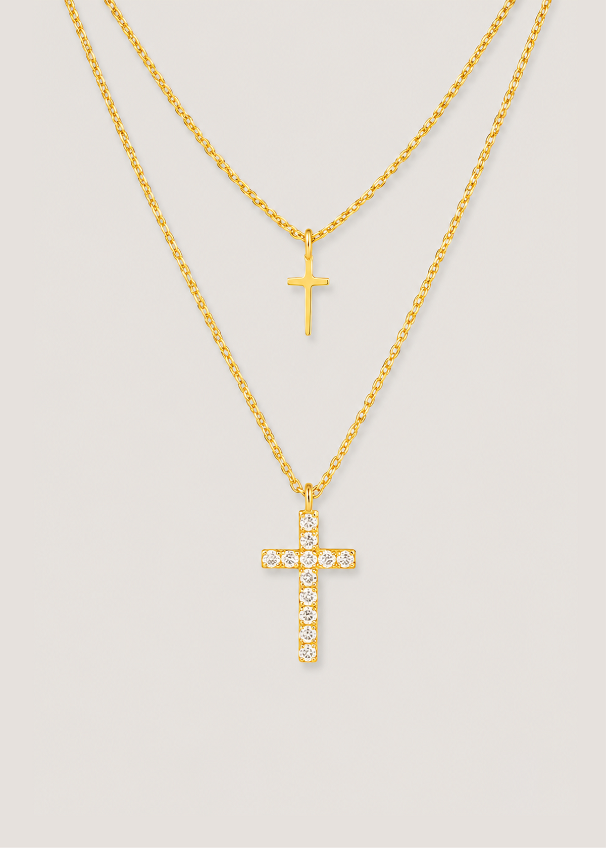 Pearl Cross Necklace