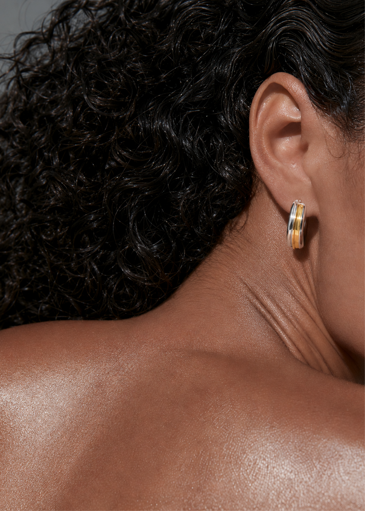 Striped Orbit Earrings