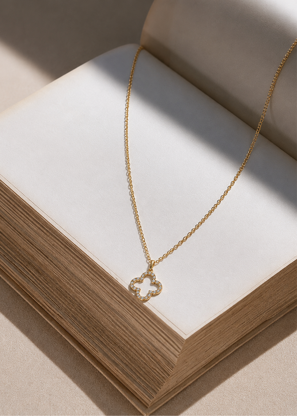 Radiant Clover Necklace