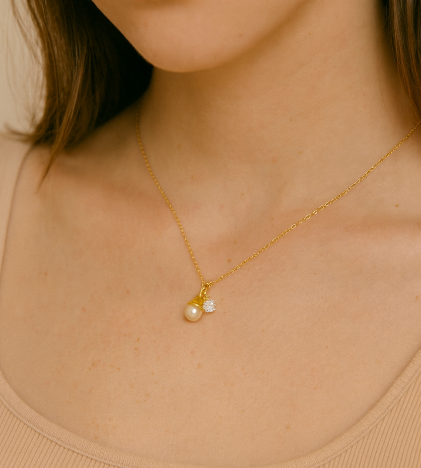 Pearl Drop Necklace