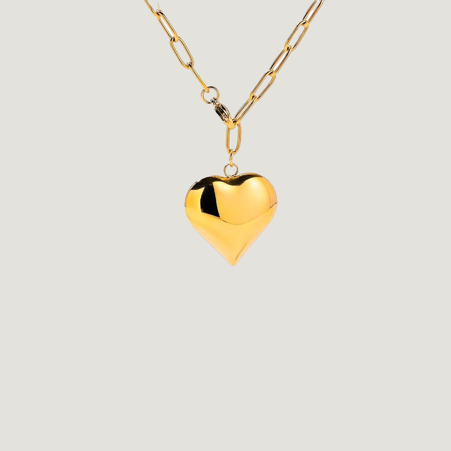 Bold Heart Necklace