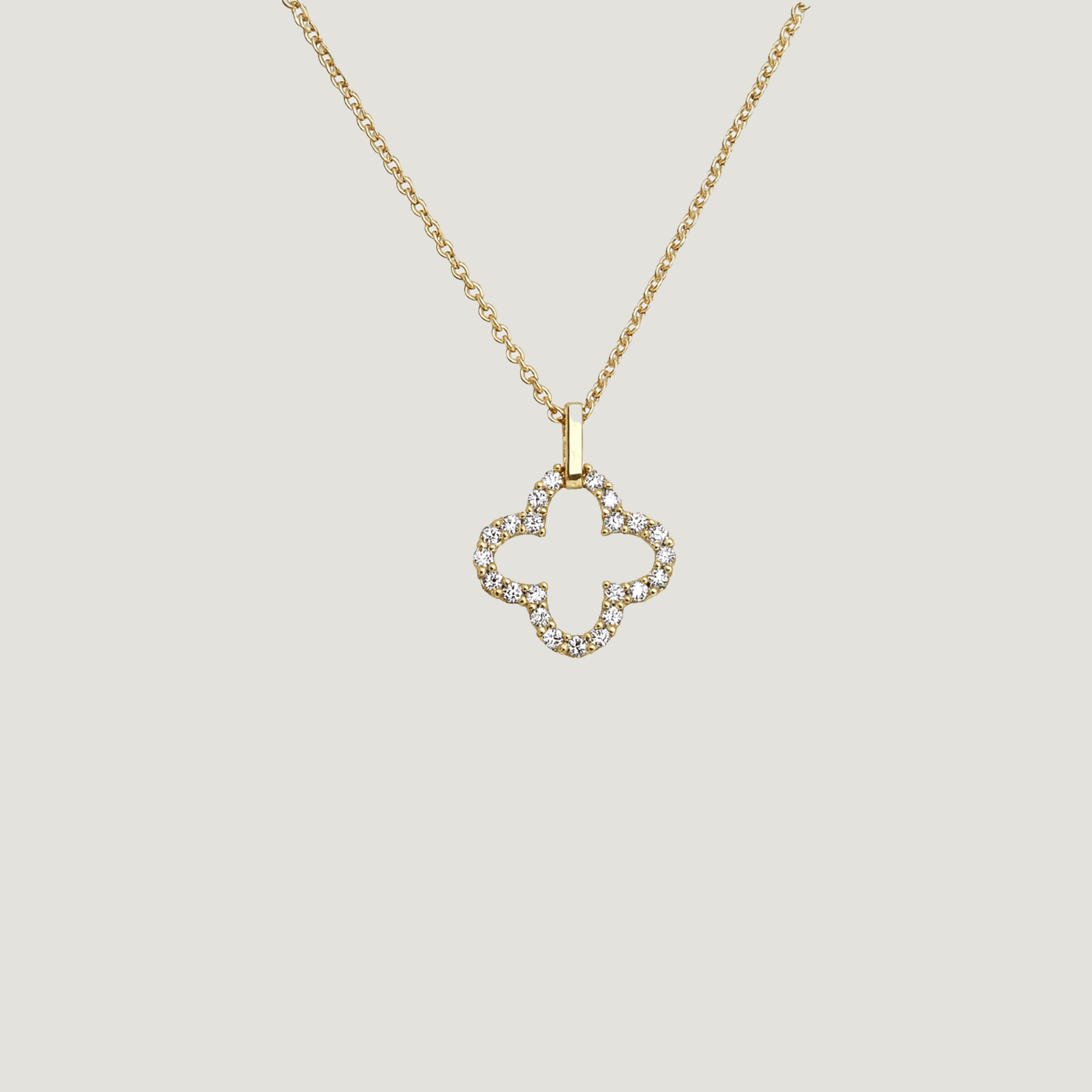 Radiant Clover Necklace