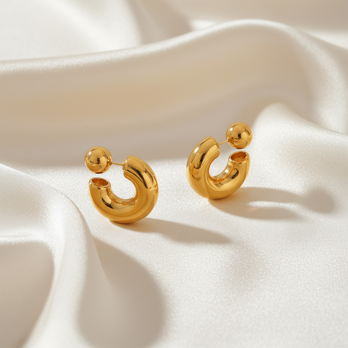 Linked Orbit Earrings