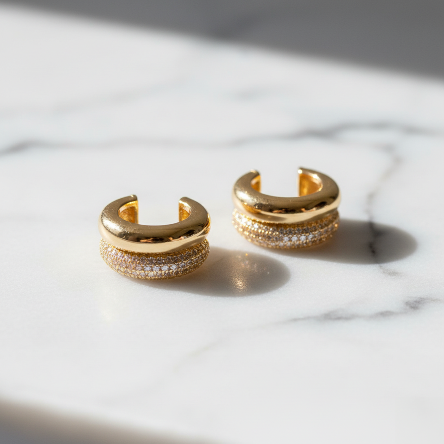 Textured Hoop Earrings