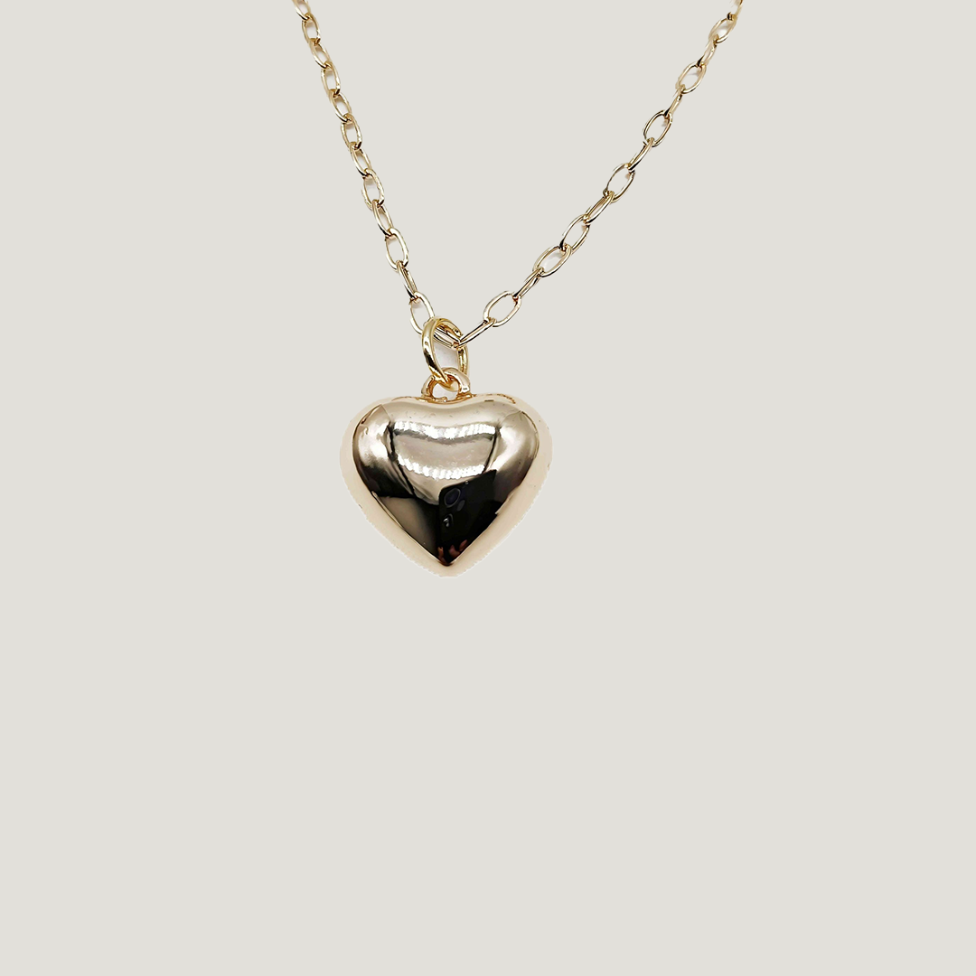 Opulent Heart Locket Necklace