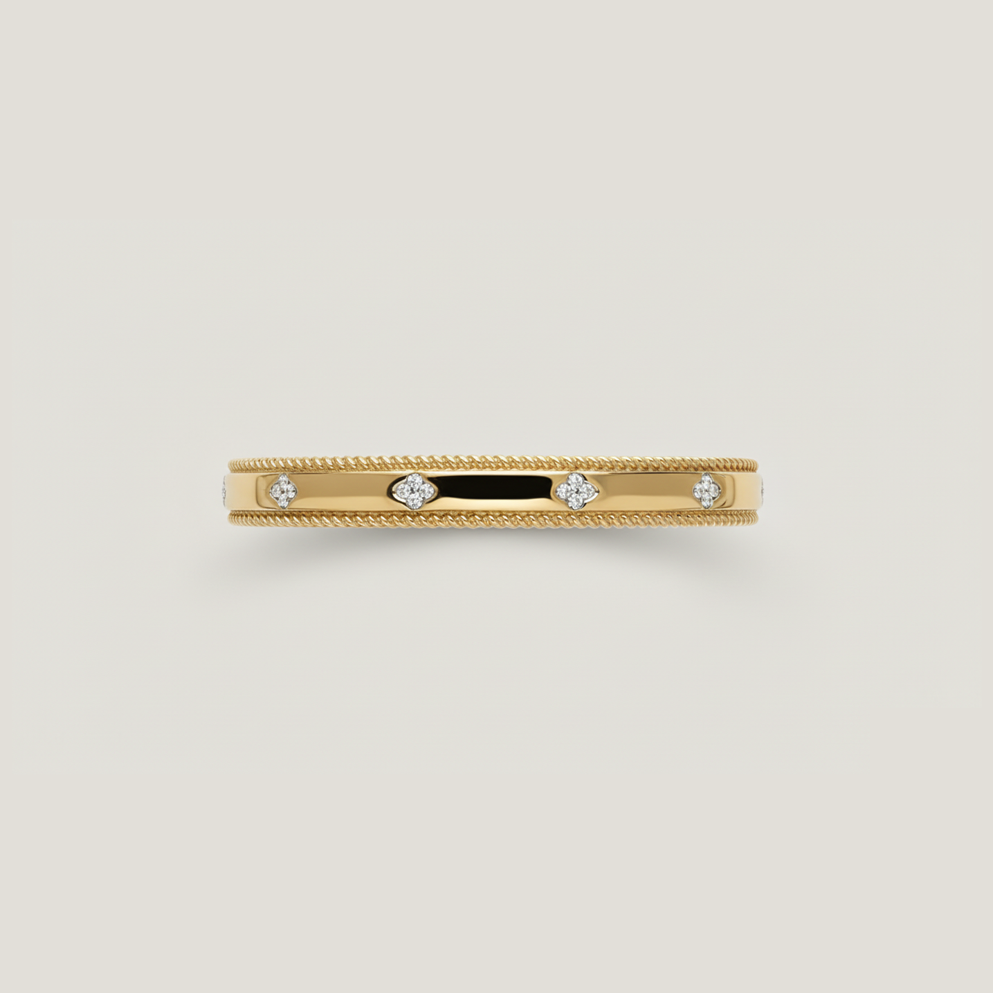 Diamond Twist Bangle