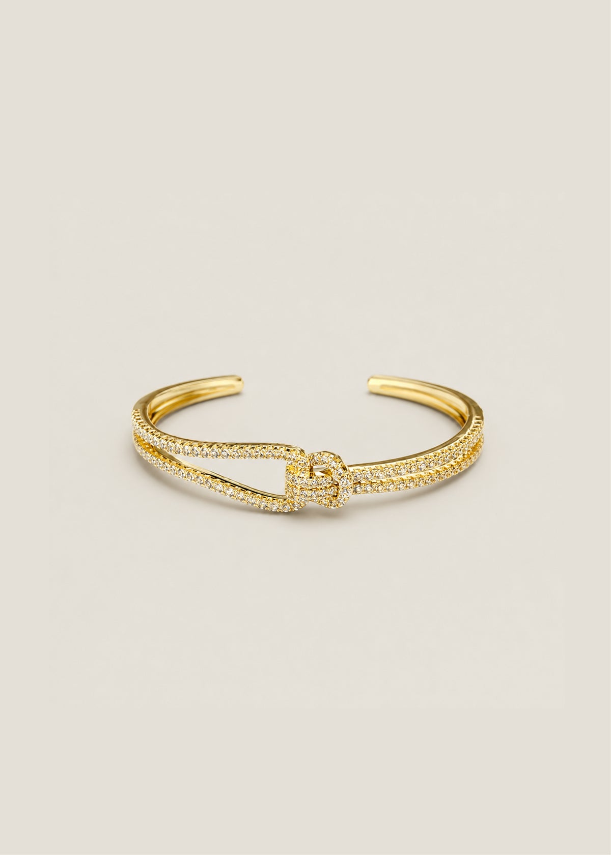 Knot Open Cuff Bracelet