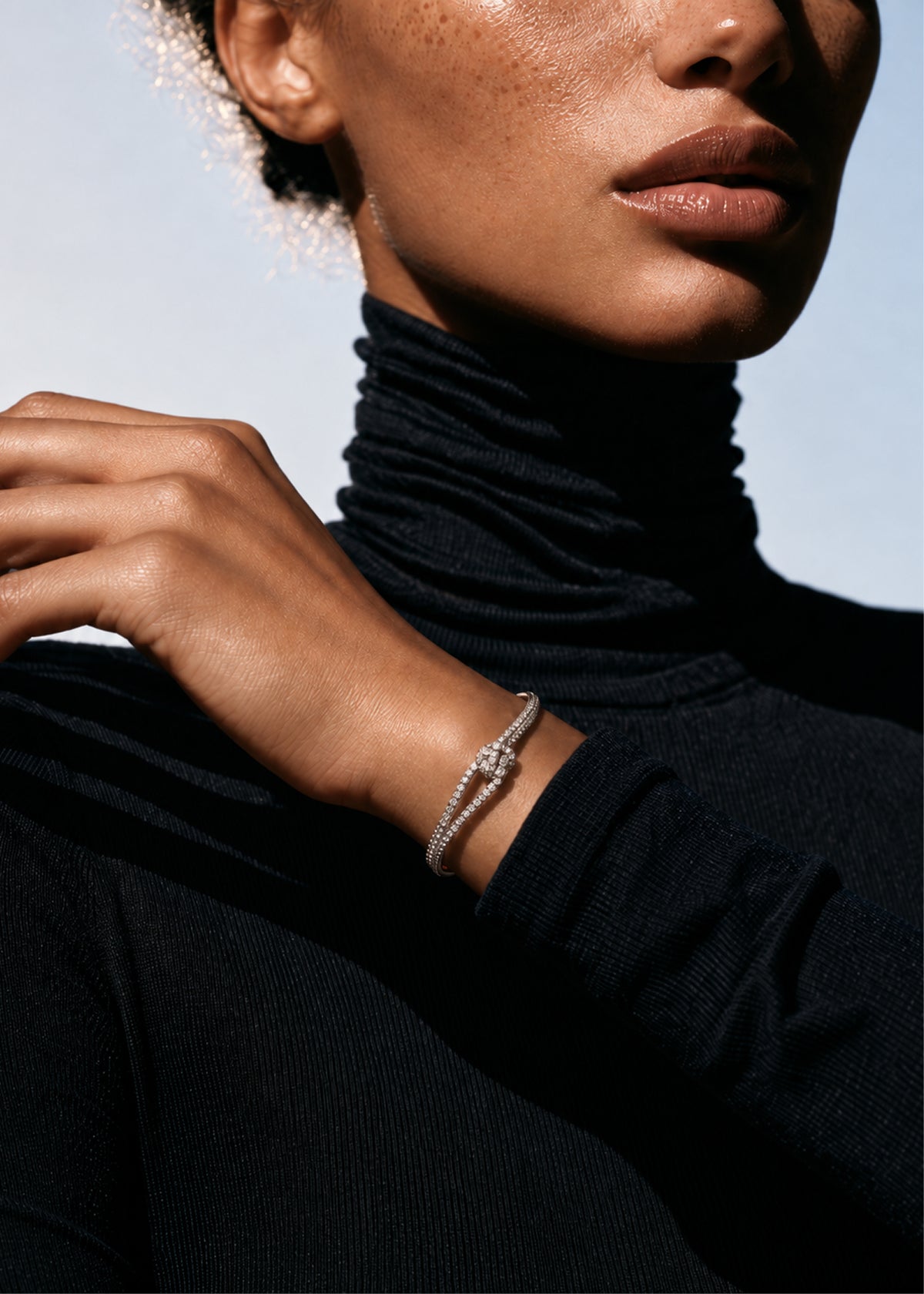 Knot Open Cuff Bracelet