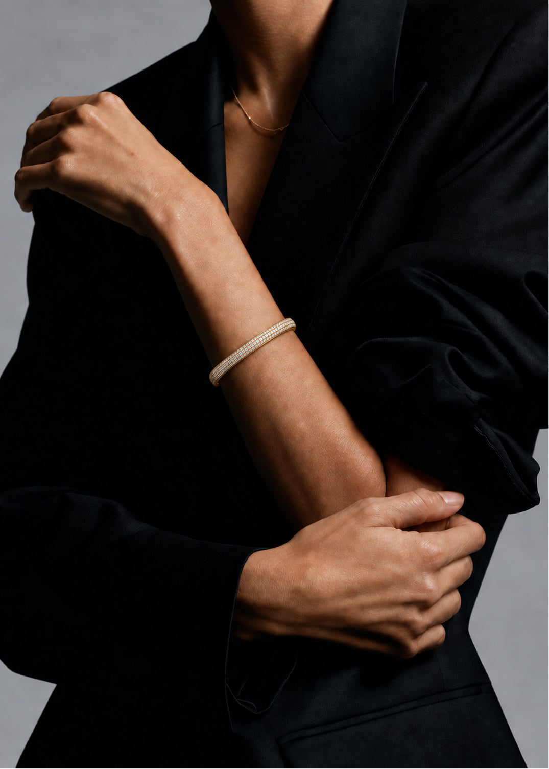 Pave Bangle Bracelet