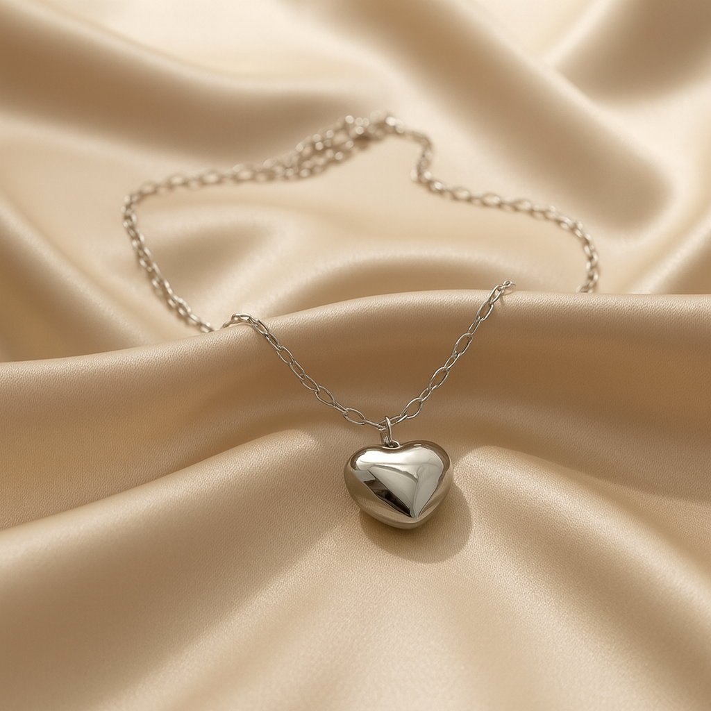 Opulent Heart Locket Necklace