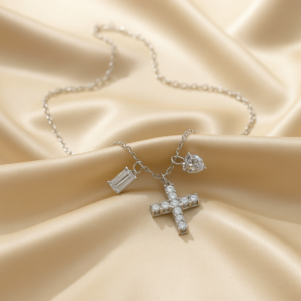 Cross Charm Necklace