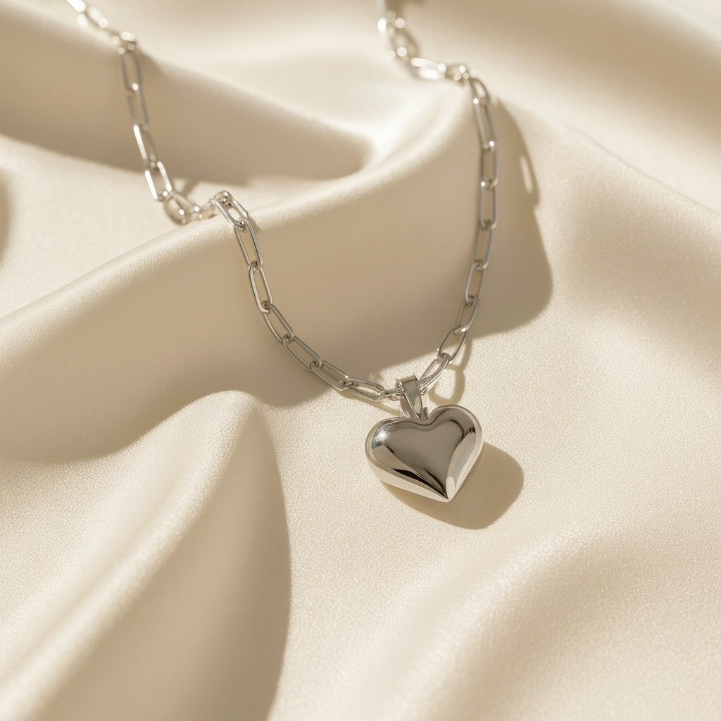Bold Heart Necklace