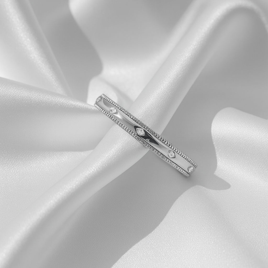 Diamond Twist Bangle