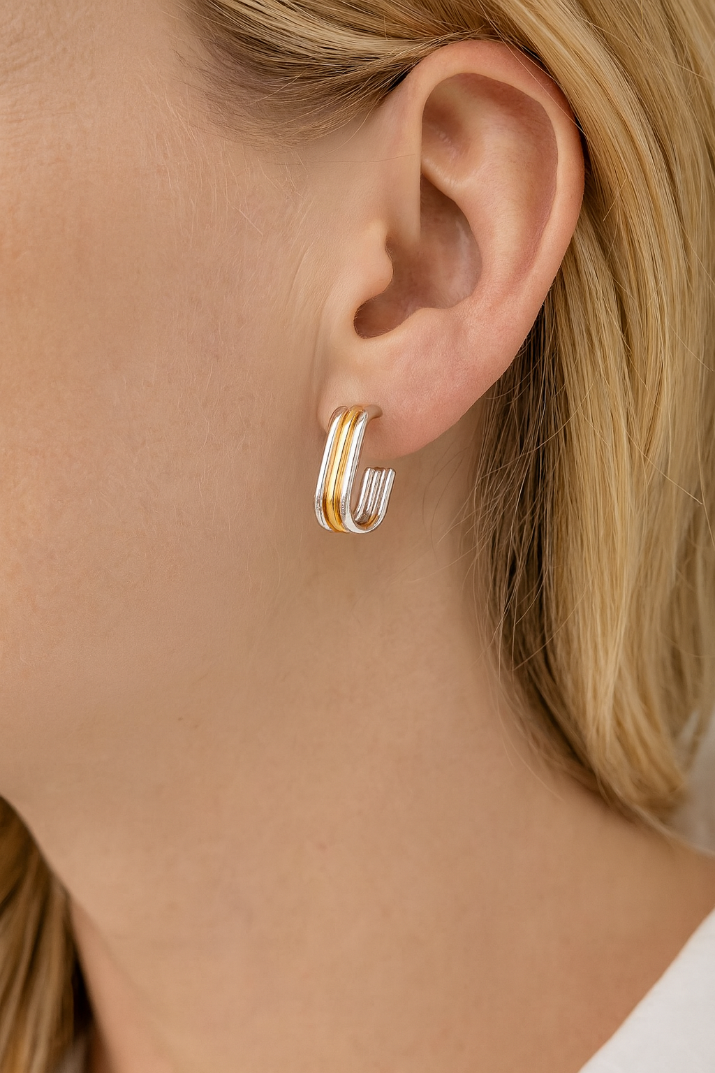 Modern Arc Earrings