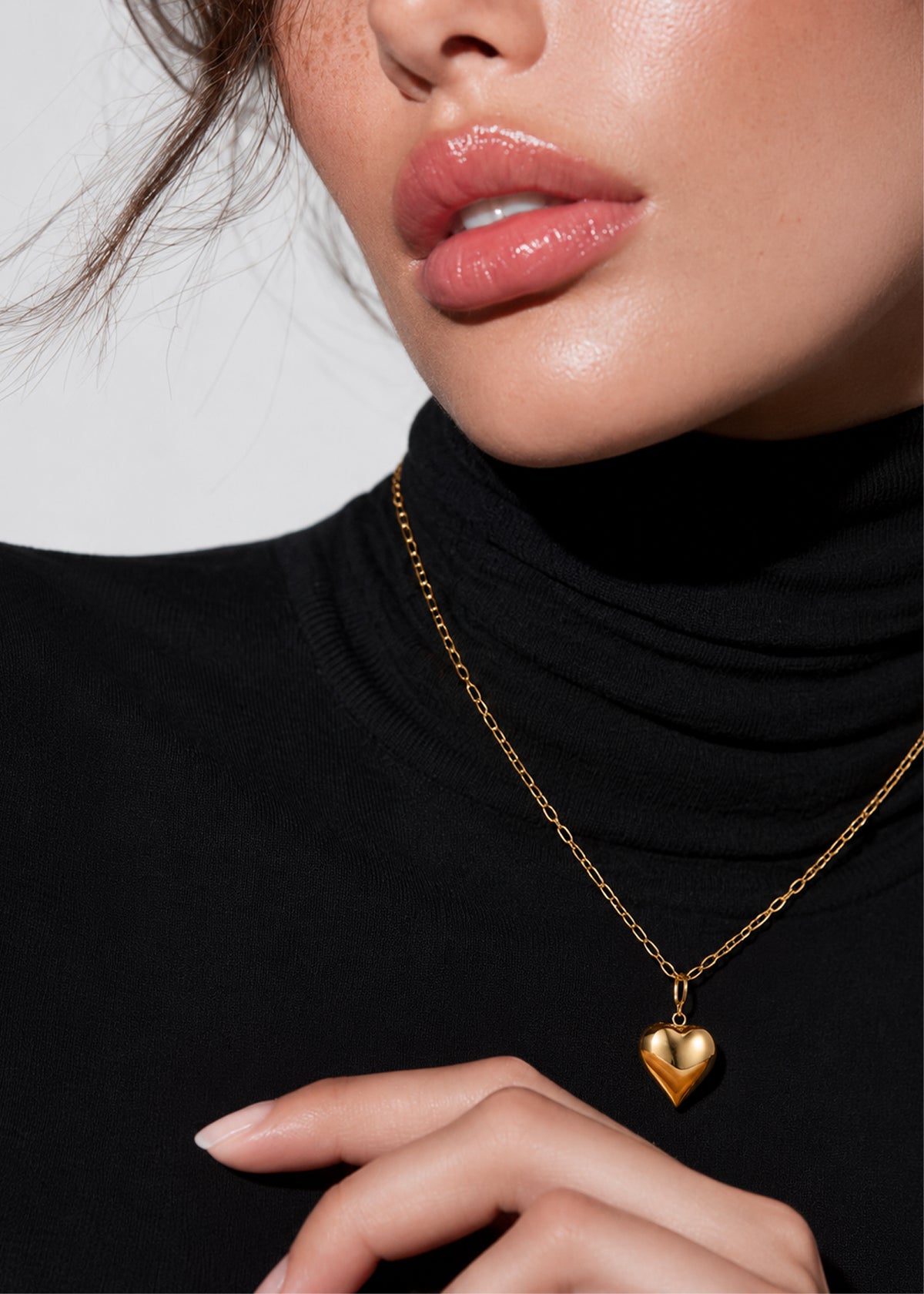 Bold Heart Necklace