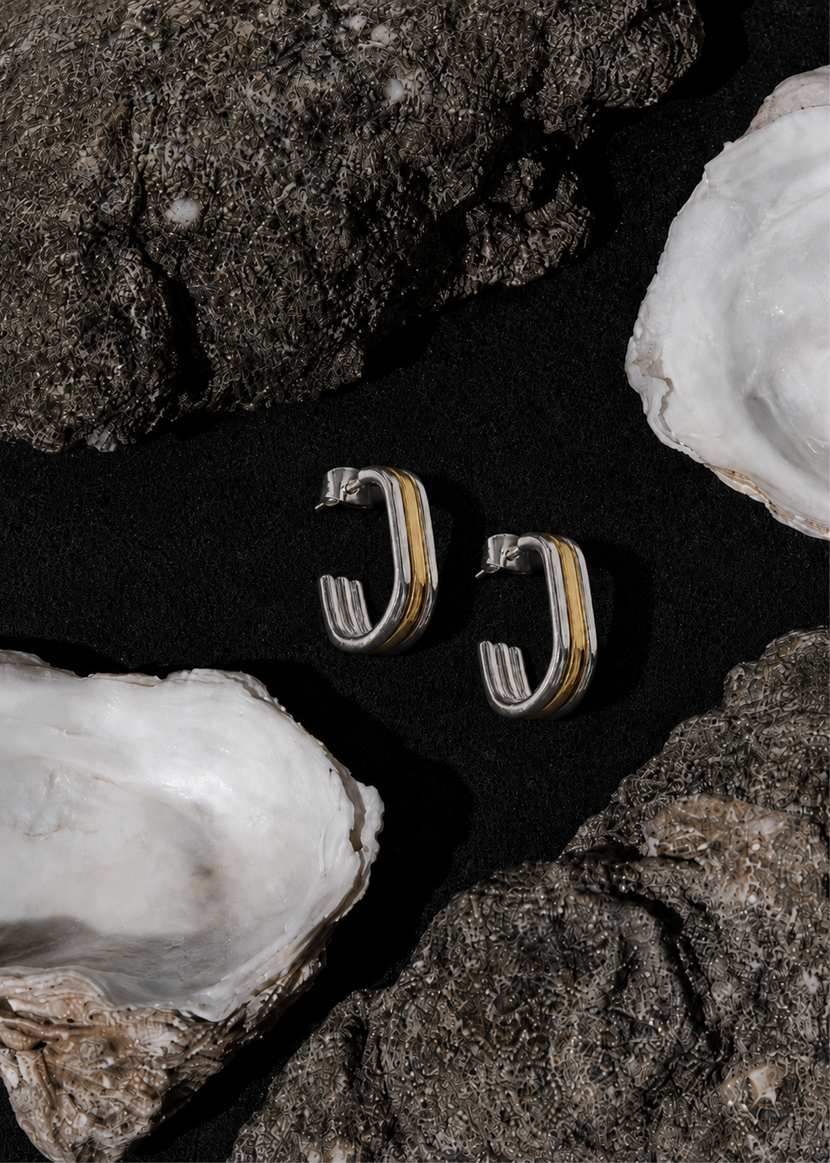 Modern Arc Earrings