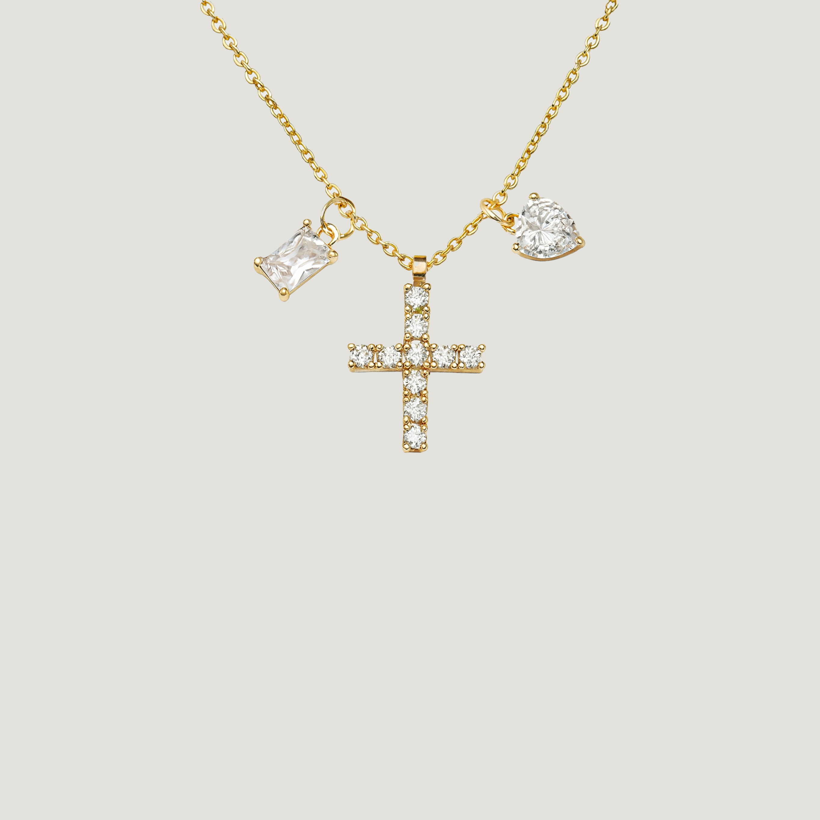 Cross Charm Necklace