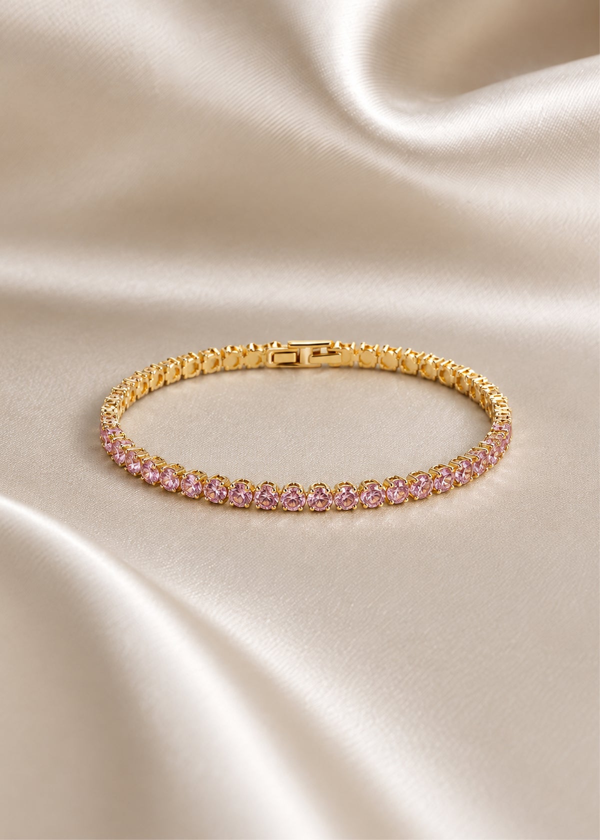Delicate Stone Line Bracelet
