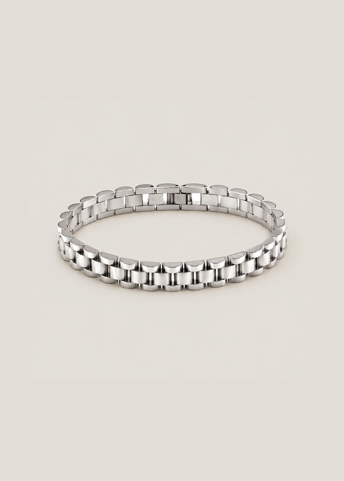Dual Tone Link Bracelet