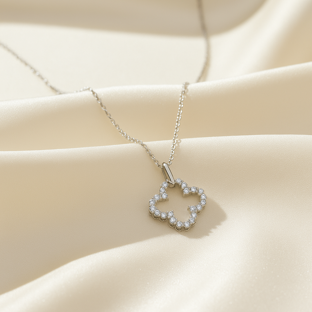 Radiant Clover Necklace