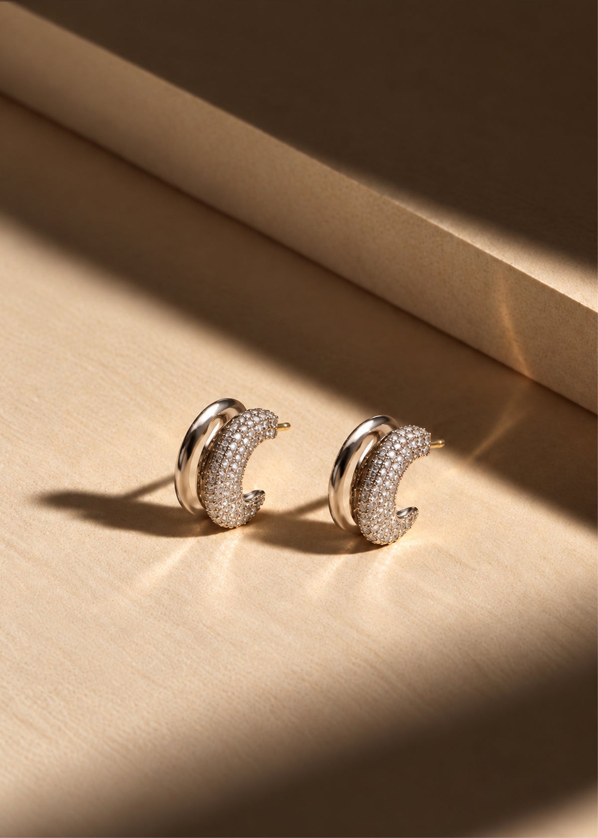 Textured Hoop Earrings