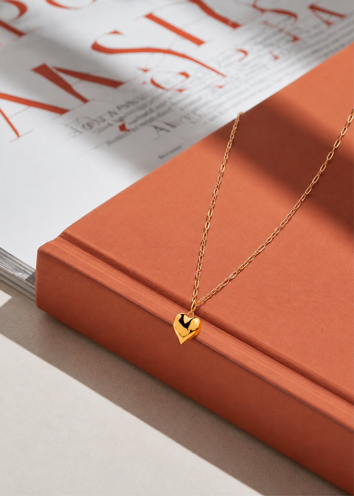 Bold Heart Necklace