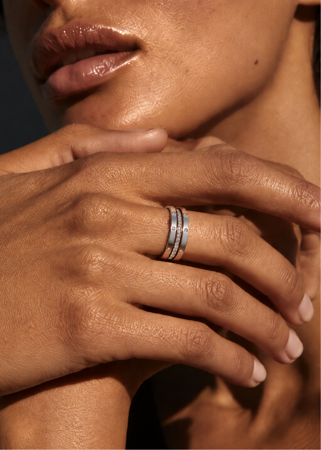 Knot Twist Statement Ring